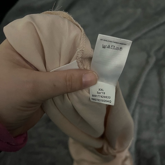 Rachel Roy collection Light Pink V-Neck Sleeveless top size XXL - Picture 3 of 4